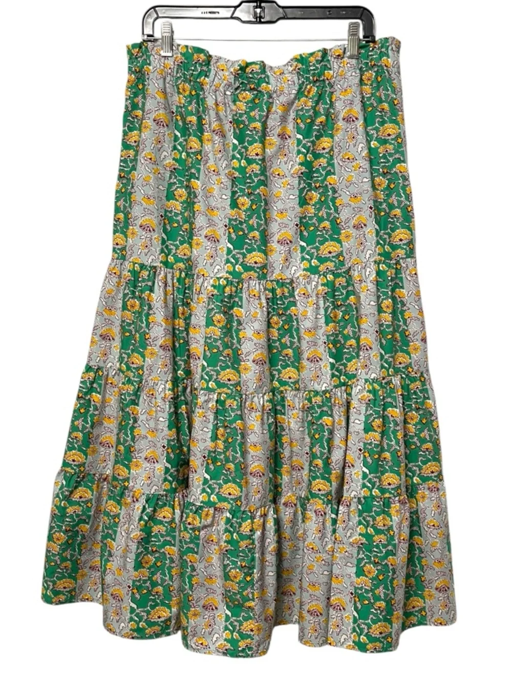 NWT RHODE x Target Mixed Whimsical Floral & Stripe Print Skirt Set L